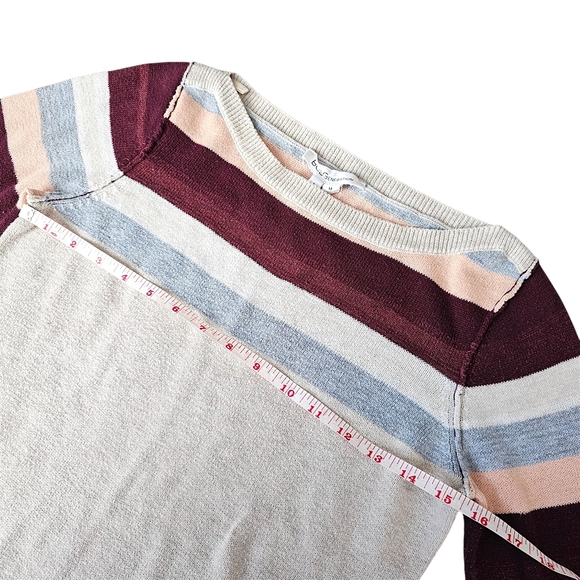 BCBGeneration Colorblock Boat Neck Sweater - Size M - Picture 5 of 11